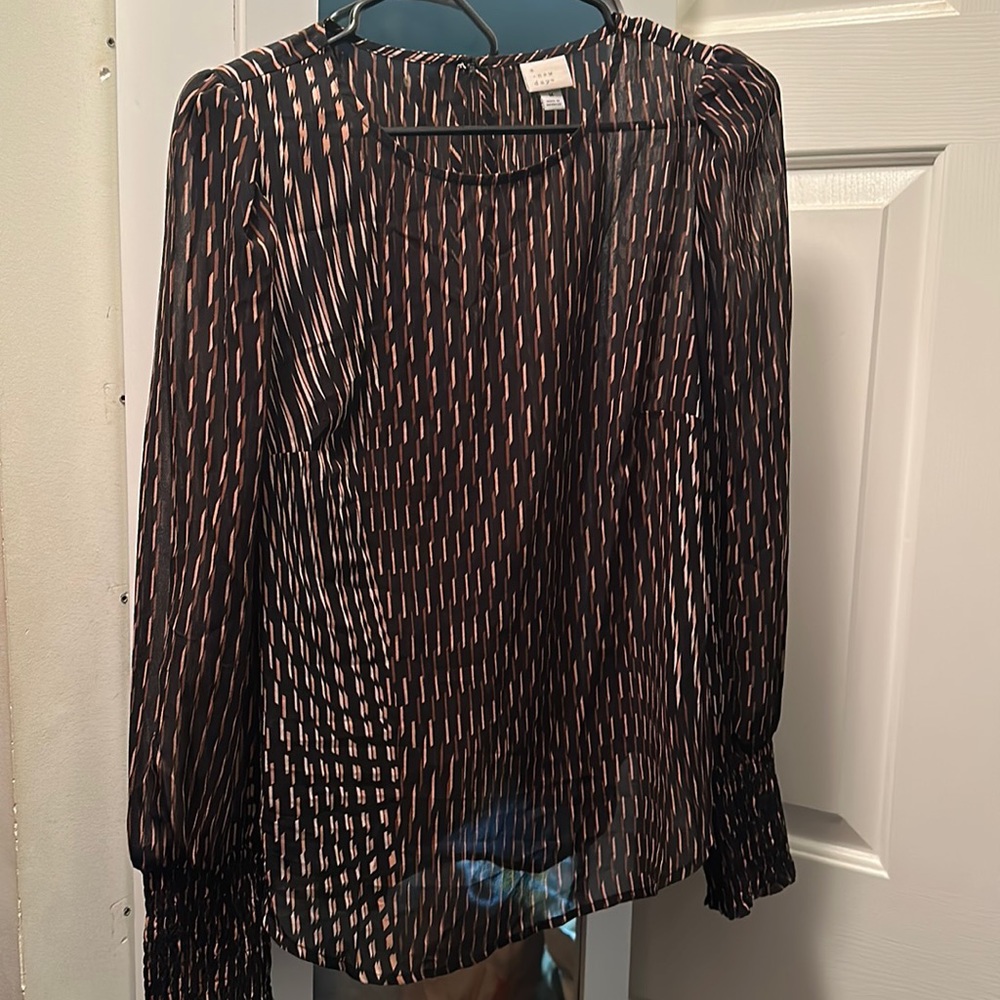 A New Day sheer top - Size M